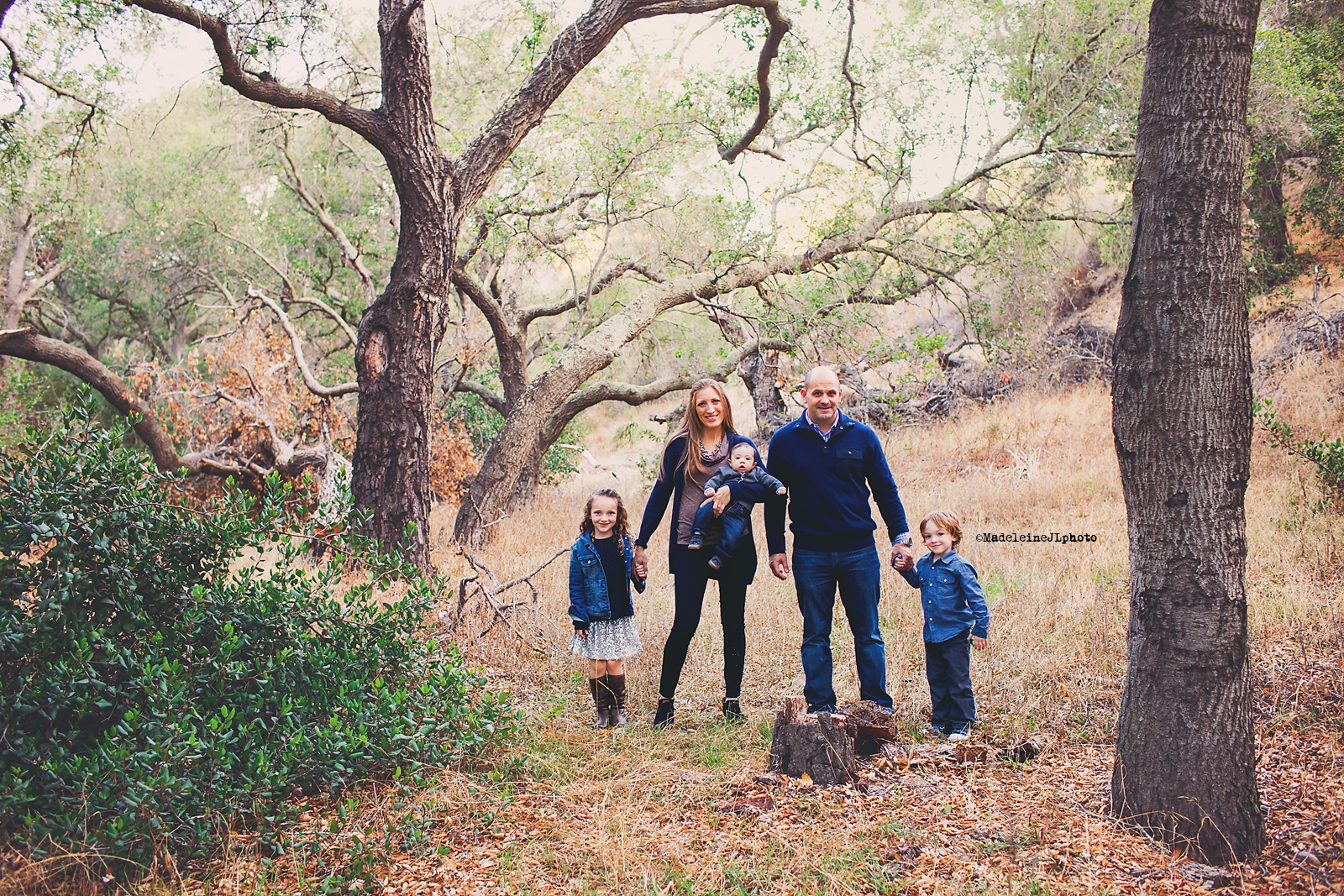 RSM orange county family session. Woodsy family session. OC family photographer